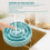 Bluetooth Shower Speaker Waterproof & Shockproof 10m Range 8h Playtime Blue 4