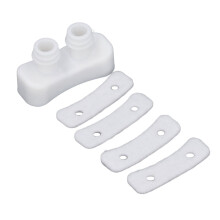 Tube d'inhalateur nasal d'aromathérapie - Bois et silicone