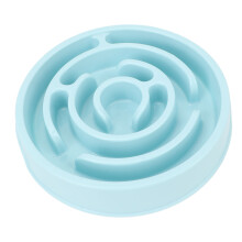 Cats & Small Dogs Slow Food Bowl Round BPA-Free Food Safe 250ml Stable Base
