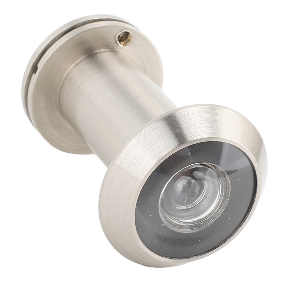 Hd 200 Wide Angle Door Viewer Peephole With Cover, Silver 4901391153626