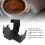 Supporto per portafiltro nero 10,5x4,3x7,8 cm 5