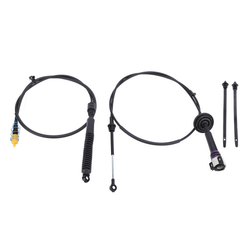 2Pcs Auto Transmission Shift Cable for 1500/2500/3500 1999-2007 1