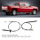 2Pcs Auto Transmission Shift Cable for 1500/2500/3500 1999-2007 4