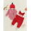 (9-12 Months, Red) Ensemble Saint-Valentin bébé de cœurs. 8