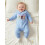 (6-12 Months, Blue) Ολόσωμη φόρμα με μακριά μανίκια 4