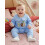 (6-12 Months, Blue) Ολόσωμη φόρμα με μακριά μανίκια 5