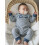 (6-12 Months, Blue) Φθινοπωρινή ριγέ φόρμα και σορτσάκια 6
