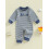 (6-12 Months, Blue) Φθινοπωρινή ριγέ φόρμα και σορτσάκια 8