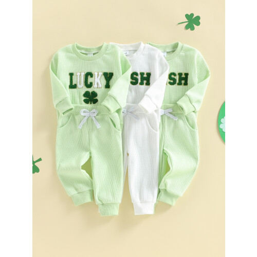 (3-6 Months, Green) Irisches Festival-Set für elastischem Bund 2