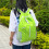 Ultra Lightweight Foldable Hiking Backpack 32x15x47cm Green 1