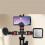 Multi-Functional Three-Way Live Video Stand Support for Mobile Phone for SLR Cameras 1/4inch Mount 1