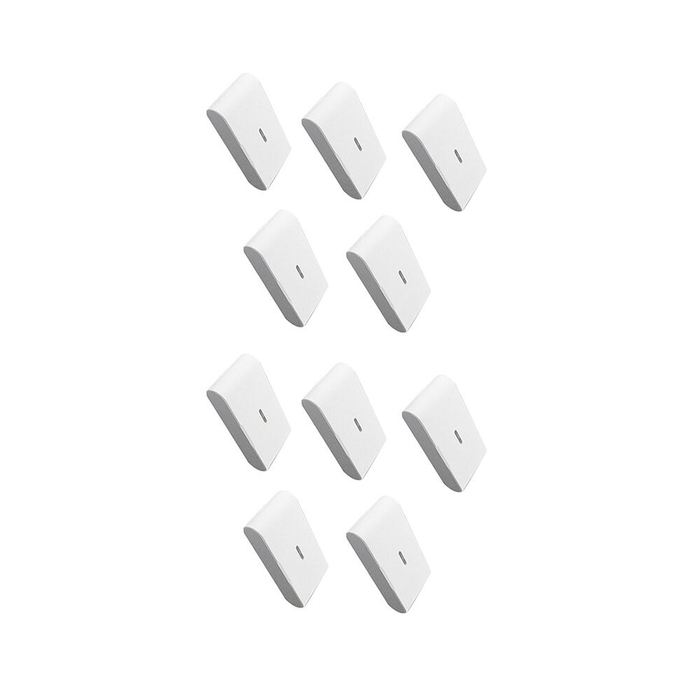 10Pcs 433Mhz Wireless Vibration Glass Break Detector, Adjustable Sensitivity, Compatible With Alarm Systems 4714053036416