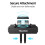 TELESIN Magnetic Two Claw Adapter Action Camera Accessories for Insta 360 Ace Ace Pro Adapter 2