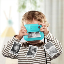 1080P HD Digital Instant Print Camera 1300mAh Kids Printer Camera with MP3 Player&5 Games for Girls Boys Birthday Gift C