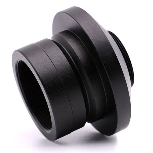 1X Microscope Adapter C-Mount Mounting CCD Camera Adapter Diameter 38mm Digital Tube for  Microscope Camera TV Tube 2
