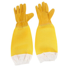 Beekeeping Gloves Goatskin Bee Keeping With Vented Beekeeper Long Sleeves
