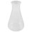 500ml Clear Plastic Laboratory Chemical Conical Flask Storage Bottle 2