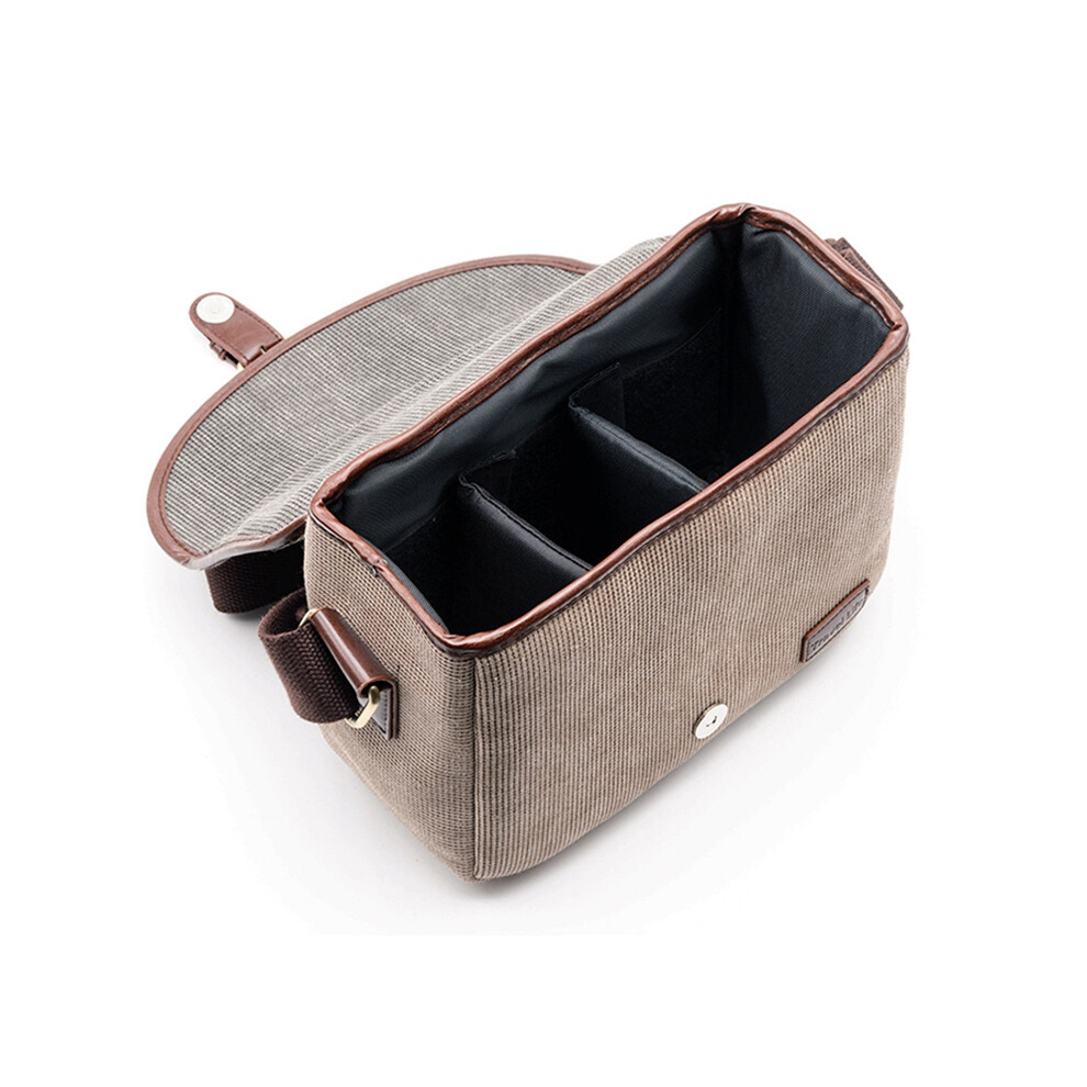 Retro Photo Camera Bag Case Cover For 200D 77D 7D 80D 800D 1300D 6D 70D 760D 750D 700D 600D 100D 1200D 1100D Sx540(Khaki) 6033408967945