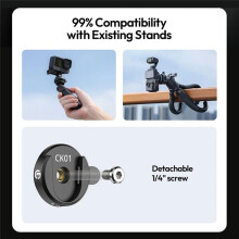 Ulanzi CK01 Magnetic Quick Release Kit Backpack Clip Kit with for Mount with 1/4Inch Thread for Pocket 3 Camera