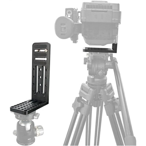 Camera L Bracket Vertical Horizontal Switching Tripod Quick Release Plate, for DSLR     Osmo Ronin 1