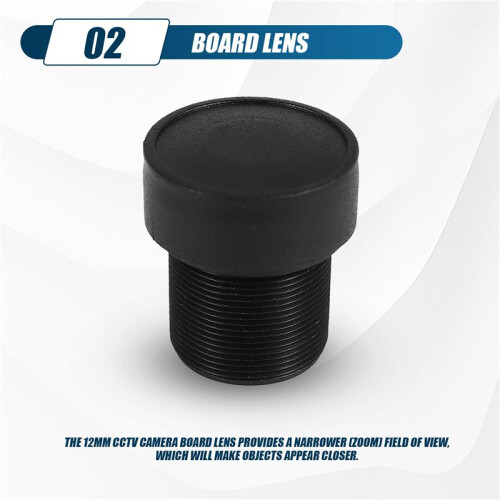 12 Mm StandardzoombräDa ObjektivsäKerhet CCTV-Kameraobjektiv 12 MM BräNnvidd 2