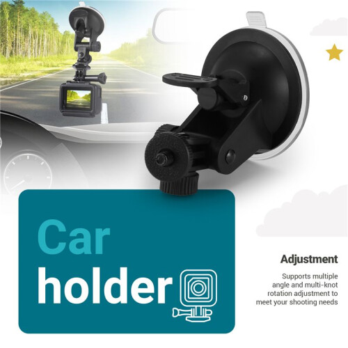 Suction fixing Holder car mount for Camera for  Hero GPS 2