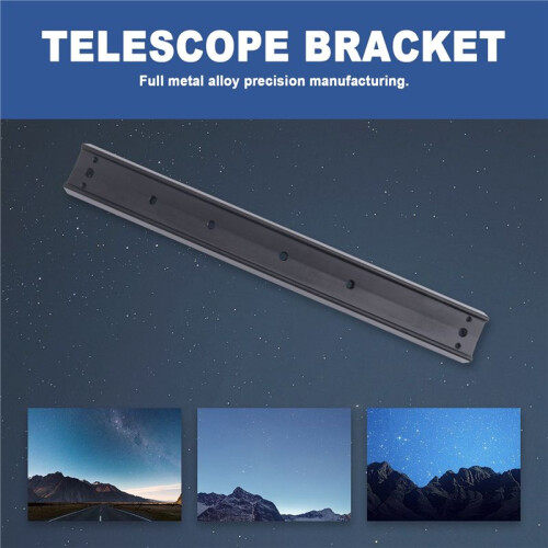 Placa de Montagem Do TelescóPio de Cauda de Cauda 335Mm 13,1 Polegadas para Tripé Equatorial VersãO Longa Binocular / Monocular para Astronomia 2