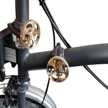FüR Klappbares Fahrrad Rahmen Runder Scharnier Hebel C Schnallen Klemme Satz Steuer Rohr Klappbare Schnalle Aluminium Legierung für ,C