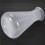 500ml Clear Plastic Laboratory Chemical Conical Flask Storage Bottle 4