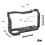 JLwin Camera Rabbit Cage for  A7CII A7CR A7C2 Camera Rabbit Cage Expansion Frame Vertical Shooting Single Rabbit Cage 9