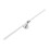 Luxury Clear Towel Bar 60cm 19