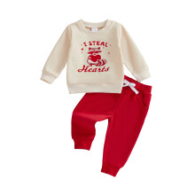 (0-6 Months, Khaki) Completo autunnale per 2 pezzi.