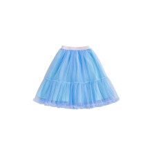 (2-3 Years, Blue) Stylová tutu sukně pro malé batolata s kontrastním lemem, ideální na párty a každodenní život.