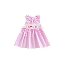 (18-24 Months, Pink) Φόρεμα αγίου Βαλεντίνου φιόγκο, casual.