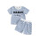 (0-6 Months, Blue) Completo neonato/a a 2 pezzi. 1