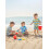 (2-3 Years, Blue) Μαγιό Rash Guard για νήπια με θέμα ωκεανό, φερμουάρ, κοντομάνικο 7