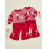 (2-3 Years, Red) Dvojdielne outfity pre elastickým pásom 3