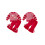 (2-3 Years, Red) Dvojdielne outfity pre elastickým pásom 2