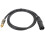 Cable XLR macho a macho núcleo OFC dorado 1 m 1