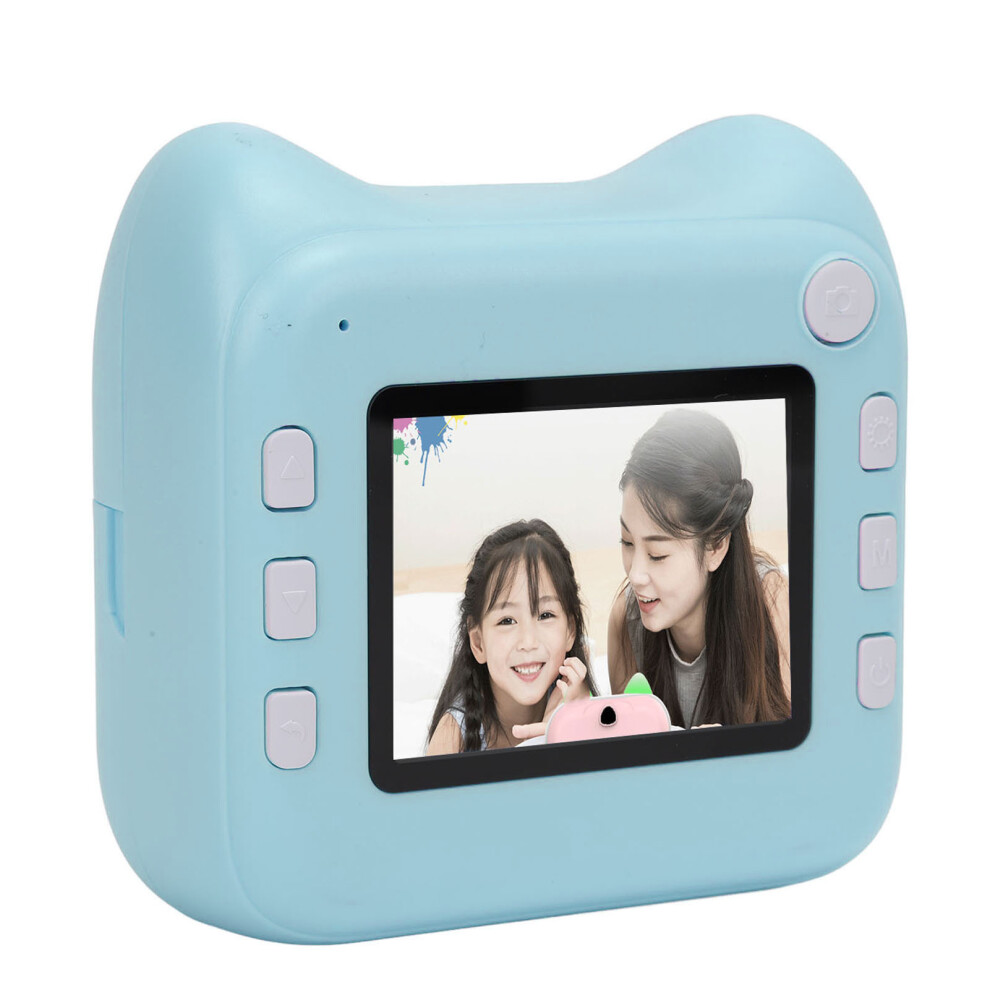 48Mp Instant Print Camera For Students, 2.4In Screen, Blue 8251385791911