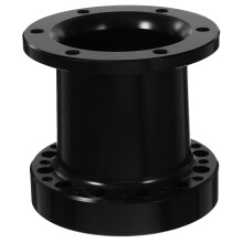 3Sets Metal Steering Wheel Hub Adapter Plate Black for Car Parts