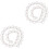 2Strings Silver Pearl Rhinestone Chain Trim for DIY Sewing and Apparel 5