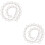 2Strings Silver Pearl Rhinestone Chain Trim for DIY Sewing and Apparel 8