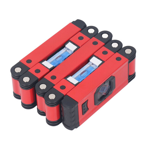 28 Inch Foldable Bubble Level with Aluminum Alloy Frame for Precise Measurements 2