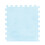 10pcs Light Blue Plush Foam Interlocking Floor Mat 31x30cm 13