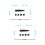 2Sets Computer Waterproof Foam Adhesive Tape Set in Assorted Colors 7