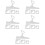 20Pièces Modèles Acryliques Poignées Charcuterie Réutilisables 8