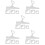 20Pièces Modèles Acryliques Poignées Charcuterie Réutilisables 9