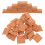 5Ensembles Tuiles De Toit Miniatures Argile Pour DIY Décor 2