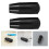 10Pcs Black Plastic Fireplace Handle Replacement Sleeve for Boilers 11